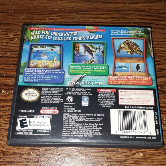 Petz Wild Animals Dolphinz (Nintendo DS, 2007) - Picture 4 of 4